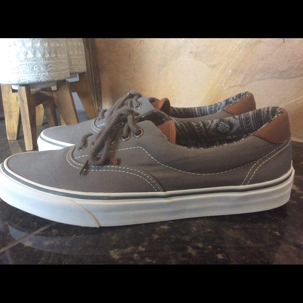 50% OFF NEVER WORN GRAY VANS